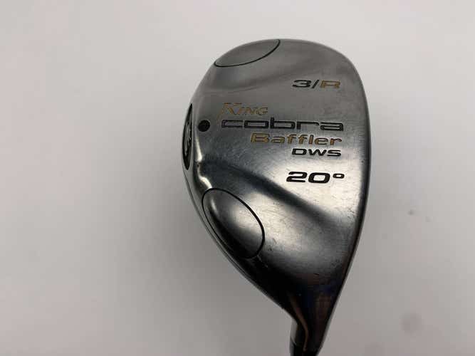 Cobra Baffler DWS 3 Hybrid 20* Aldila NV HL 65g Stiff Graphite Mens RH