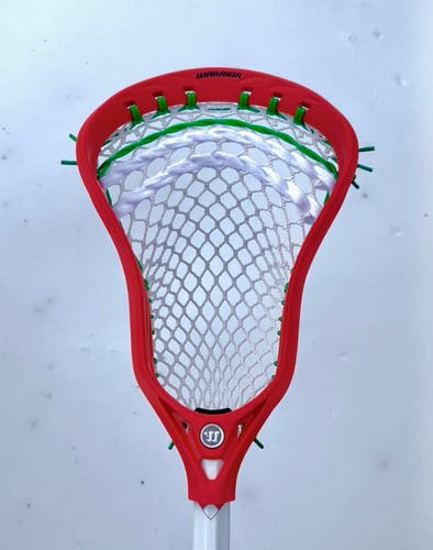 New Warrior Evo QX-O Box Head Custom Strung with 4s Mesh (Sample Stringing)