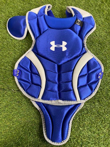 Blue Youth Under Armour Victory Series Catcher's Chest Protector (Used)