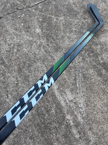 2 PACK CCM RibCor Trigger 4 Pro Stock Hockey Stick Grip 105 Flex P90 Left 7183