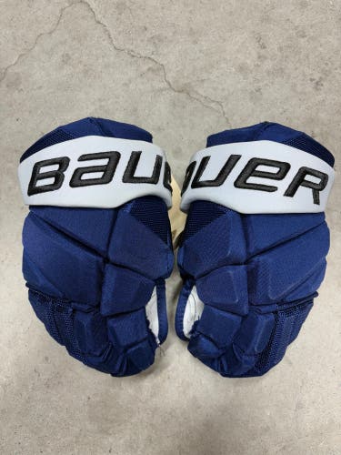 13” Bauer Vapor Hyperlite Gloves Nikita Kucherov Pro Stock Game Used (Like New)
