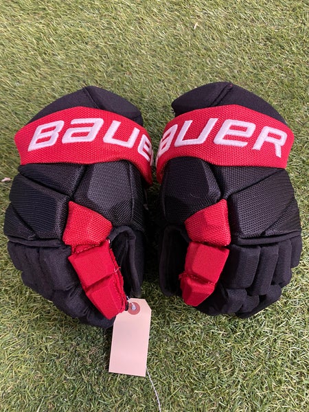 Black Bauer Vapor Hyperlite Gloves 13" Pro Stock (New)