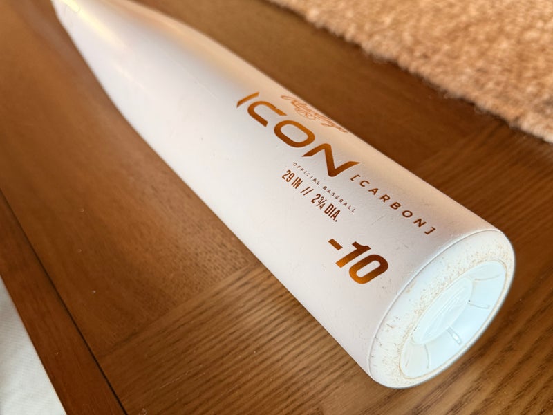 2024 Rawlings Icon Composite USSSA Certified Bat (-10) 19 oz 29" (Used)