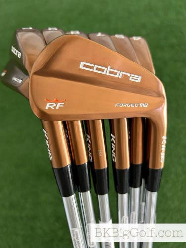Cobra King Rickie Fowler RF Copper Forged MB Iron Set 4-P / KBS $-Taper 120