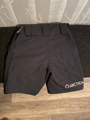 Black Unisex Youth Small Arctica Training Shorts (Used)
