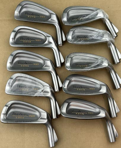 Peerless PHD Tour Golf Club Iron Set 3-SW Head Only Right Hand MINT!
