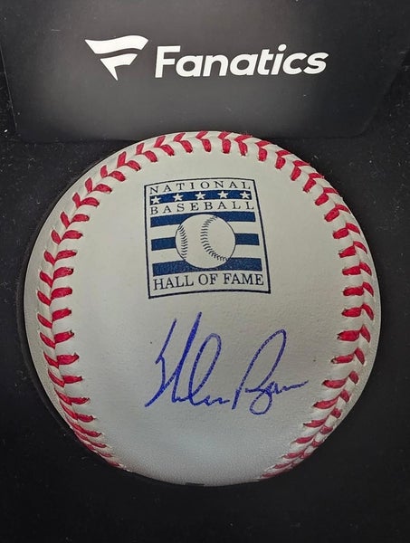 NOLAN RYAN Signed Autograph Auto "Hall of Fame Ball" MLB Baseball Fanatics COA
