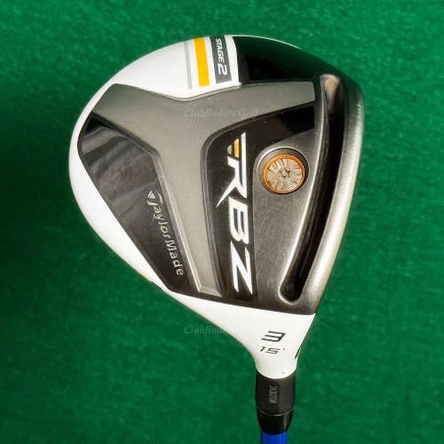 TaylorMade RBZ Stage 2 15 Fairway 3 Wood ProLaunch Blue 65-S Graphite Stiff