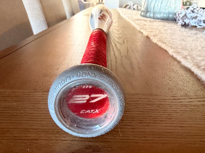 2023 Marucci CATX Alloy USSSA Certified Bat (-10) 17 oz 27" (Used)