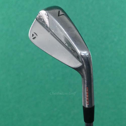 TaylorMade 2021 P-7MB Forged Single 7 Iron Project X Rifle 6.0 Steel Stiff