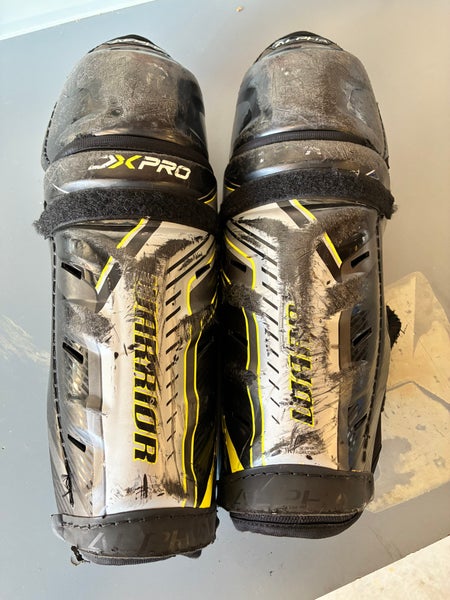 Intermediate Warrior Alpha DX Pro 12" Shin Pads (Used)