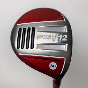 Vixa V12 3 Fairway Wood 14.5* Torque 5.5 50g Senior Graphite Mens RH