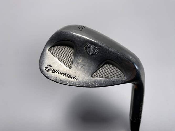 TaylorMade Rac MB TP Lob Wedge LW 60* Wedge Steel Mens RH Midsize Grip-+1"