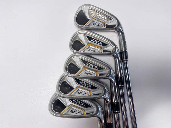 Adams Idea A7 Iron Set 5-PW True Temper Players Lite Stiff Steel RH No 7 iron