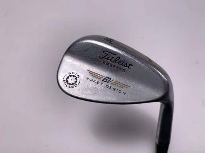 Titleist Vokey Spin Milled Sand Wedge SW 56* 10 Dynamic Gold Wedge Mens RH