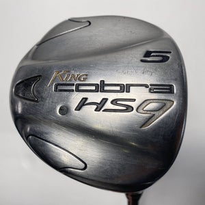 Cobra HS9 5 Fairway Wood 18* Graphite Design YS-5.6+ 55g Stiff Graphite Mens RH