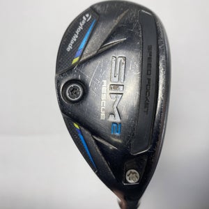 TaylorMade SIM2 Rescue 3 Hybrid 19.5* Tensei Blue Raw AV Series 80g Stiff RH