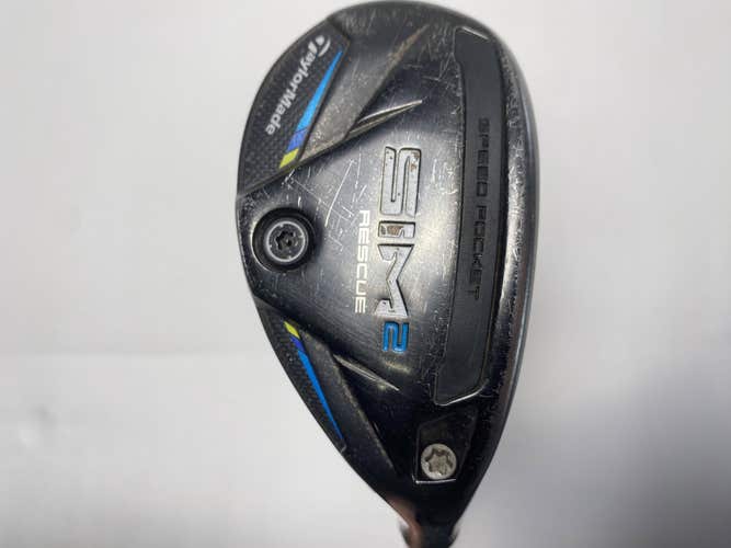 TaylorMade SIM2 Rescue 3 Hybrid 19.5* Tensei Blue Raw AV Series 80g Stiff RH
