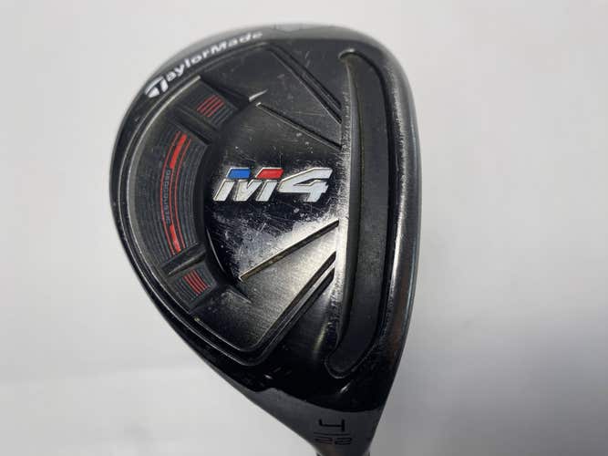TaylorMade M4 4 Hybrid 22* Fujikura Atmos 5A Senior Graphite Mens RH