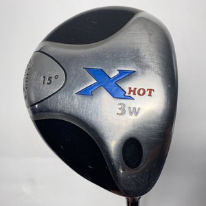 Callaway X Hot 2013 3 Fairway Wood 15* Fujikura Banzai 65g Regular RH