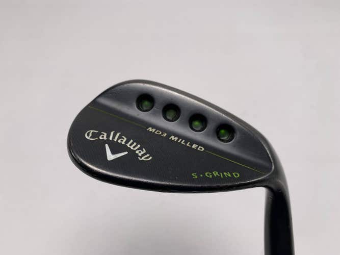 Callaway MD3 Milled Black S-Grind Sand Wedge SW 56* 10 S-Grind TT DG Mens RH
