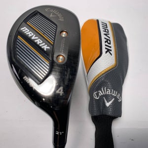 Callaway Mavrik Max 4 Hybrid 21* Project X Catalyst 6.0 75g Stiff RH HC