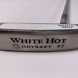 Odyssey White Hot 2 Putter 35" SuperStroke Flatso 2.0 Mens RH