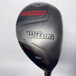 Wilson Dynapwr 4 Hybrid 22* Project X HZRDUS RDX Smoke Red 5.0 70g Mens RH