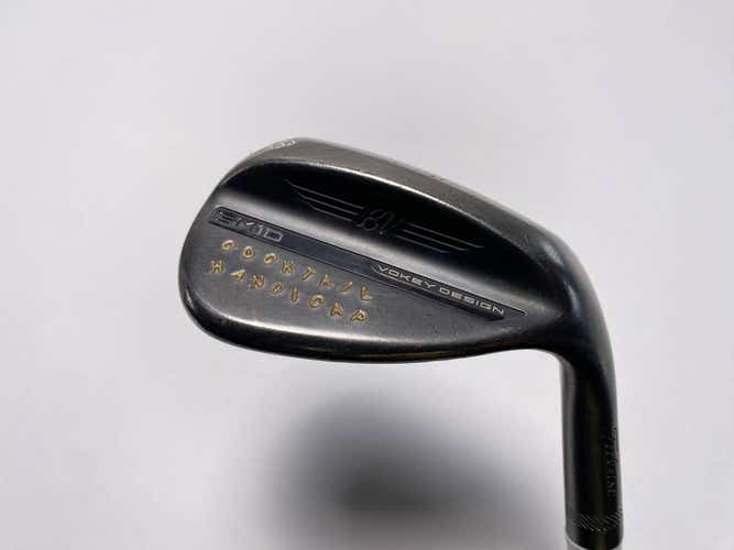 Titleist Vokey SM10 Nickel Lob Wedge LW 58* 8 Bounce M-Grind Wedge Steel Mens RH