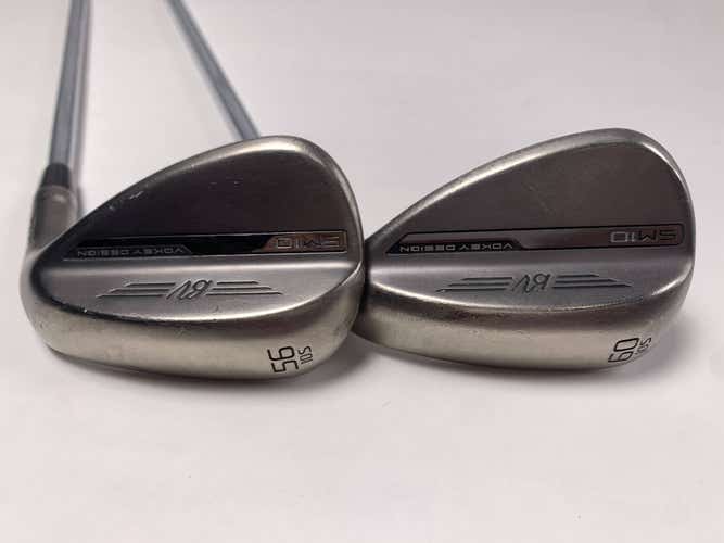 Titleist Vokey SM10 Nickel Wedge Set 56* 10 | 60* 10 Wedge Steel Mens RH