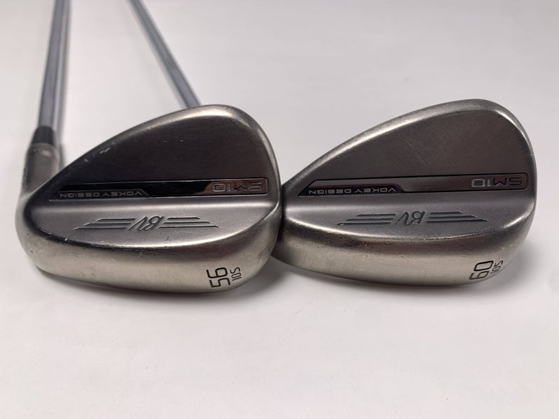Titleist Vokey SM10 Nickel Wedge Set 56* 10 | 60* 10 Wedge Steel Mens RH