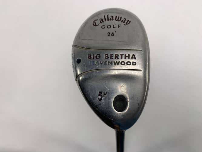 Callaway Big Bertha Heavenwood 5 Hybrid 25* Big Bertha Gems 55g Ladies RH