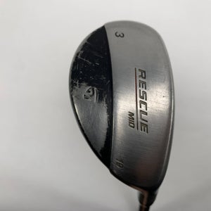 TaylorMade Rescue Mid 3 Hybrid 19* Stiff Graphite Mens RH