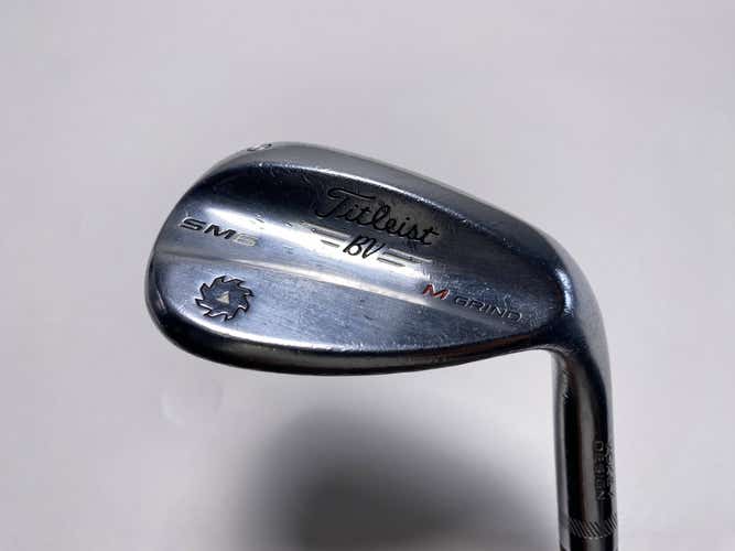Titleist Vokey SM6 Tour Chrome Lob Wedge LW 60* 8 Kuro Kage Silver Tini Mens RH