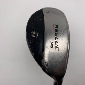 TaylorMade Rescue Mid 3 Hybrid 19* Stiff Graphite Mens RH