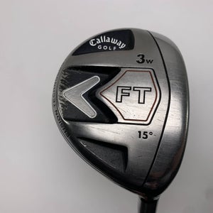 Callaway FT 2008 3 Fairway Wood 15* Fujikura E Fit-On 160 Mens RH