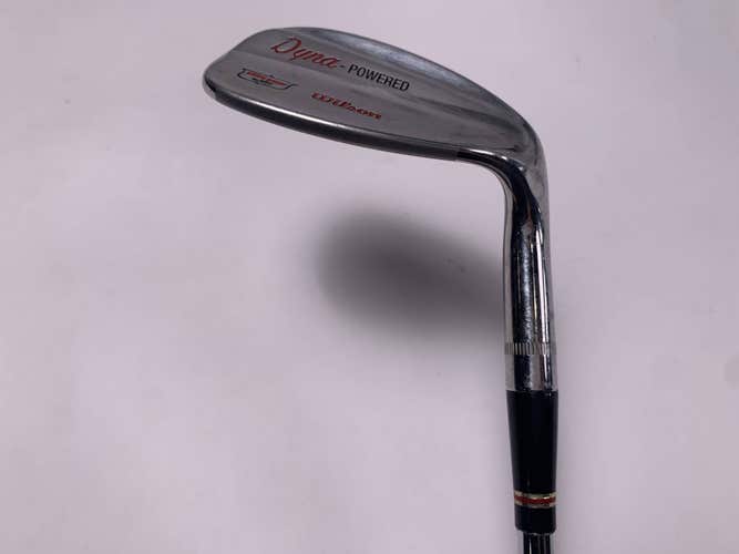 Wilson Dyna-Powered Sand Wedge SW 54* 8 Bounce Dynamic Gold Wedge Steel Mens RH