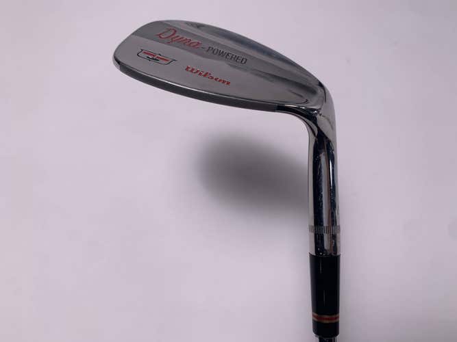 Wilson Dyna-Powered Lob Wedge LW 58* 6 Bounce Dynamic Gold Wedge Steel Mens RH