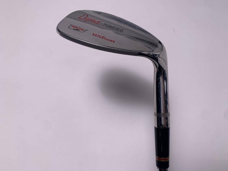 Wilson Dyna-Powered Lob Wedge LW 58* 6 Bounce Dynamic Gold Wedge Steel Mens RH