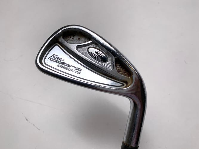 Cobra Carbon CB Single 6 Iron True Temper Dynamic Gold S300 Stiff Steel Mens RH