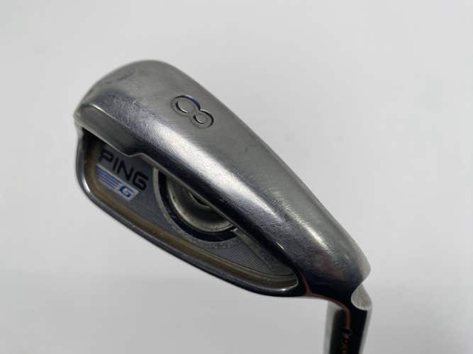 Ping G 2016 Single 8 Iron Black Dot AWT 2.0 Regular Steel Mens RH Midsize Grip