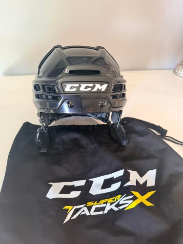 Medium CCM Super Tacks X Helmet Pro Stock (Used)