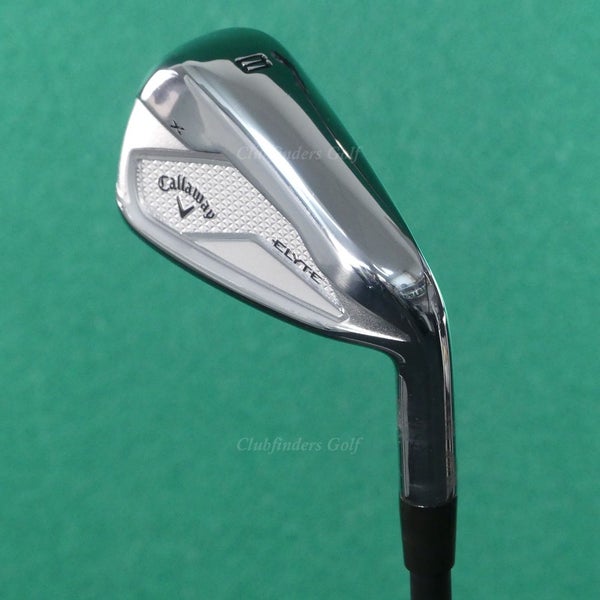 Callaway Elyte X Single 8 Iron Cypher Black 2.0 Fifty 5.0 Graphite Seniors