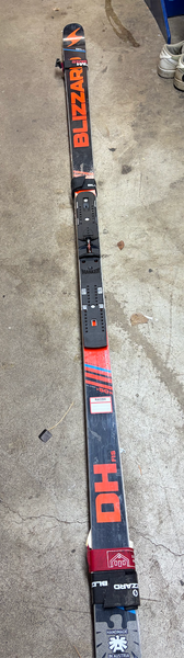 218 cm Blizzard WC DH FIS Skis Without Bindings
