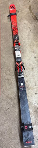 193 cm Volkl Racetiger GS Skis With Bindings (Used)