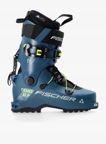 NEW Fischer Transalp TS Alpine Touring Boots - 26/26.5 - Petrol