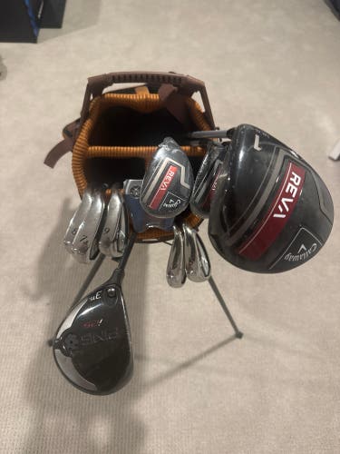 Women's 2023 Callaway REVA Right Handed Clubs (Full Set) 11 Pieces (New)