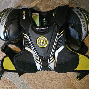Large Junior Warrior Alpha DX Pro Shoulder Pads (Used)