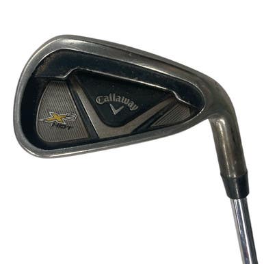 Used Callaway X 2 HOT Mens Individual Iron RH 7 Iron 11406-S000108321