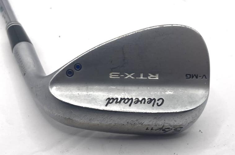 Cleveland RTX-3 56/11 Sand Wedge SW V-MG Tour Satin True Temper Steel Wedge Flex